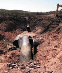 Explosion d'un gazoduc en Alg�rie