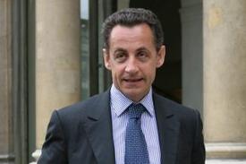 Nicolas Sarkozy en Alg�rie