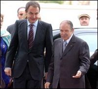 Bouteflika et Zapatero