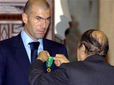 Zinedine Zidane et Bouteflika en Algrie