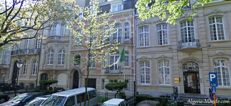 Ambassade d'Algrie  Bruxelles, Belgique
