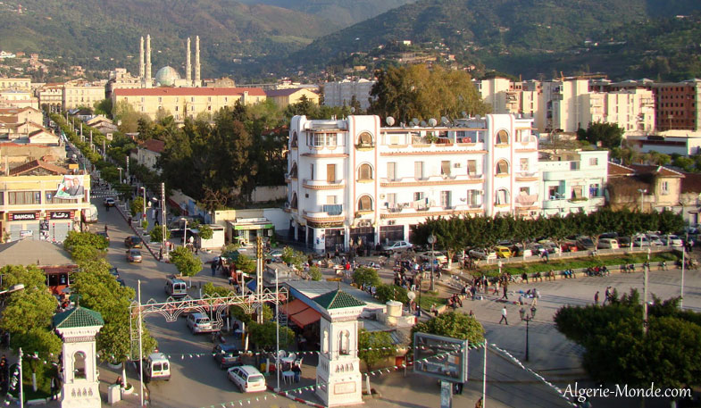 Le centre ville de Blida