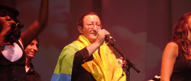 Le chanteur kabyle Idir