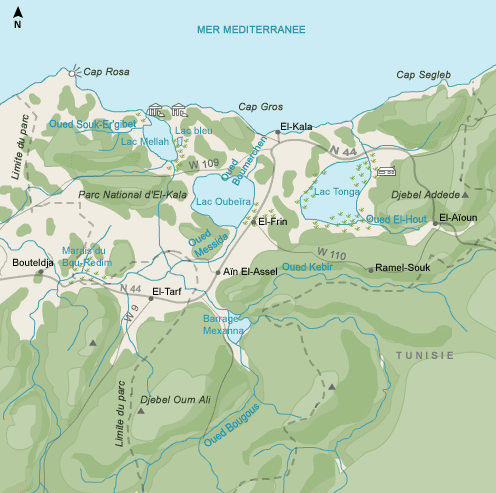 Plan Parc National El Kala