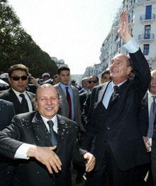 Jacques Chirac bient�t en Alg�rie