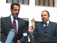 Sarkozy et Bouteflika