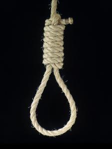 mort par pendaison