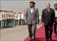 Bouteflika et Ahmadinejad