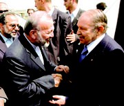 President Bouteflika en Iran
