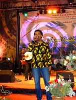cheb Khaled au festival rai de Sidi Bel Abbes