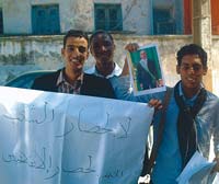 Des etudiants mauritaniens manifestent a Alger