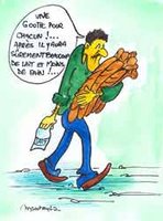 Le lait en sachet