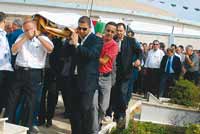 Inhumation  de Bachir Rezzoug