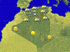 meteo en algerie