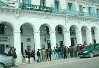 blocage a l'APC de la Casbah