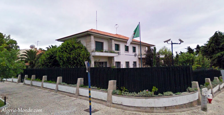 Ambassade d'Algrie  Lisbonne au Portugal