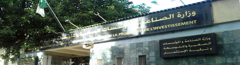 Le Ministre de l'Industrie, de la PME et de la Promotion de l'Investissement  Alger