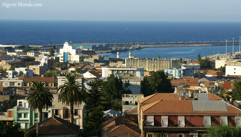 Vue sur la ville de Jijel