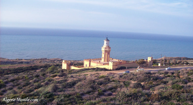 Le Phare de Mostaganem situ  Cap Ivi